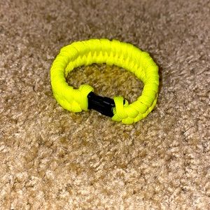 Yellow Paracord Bracelet
